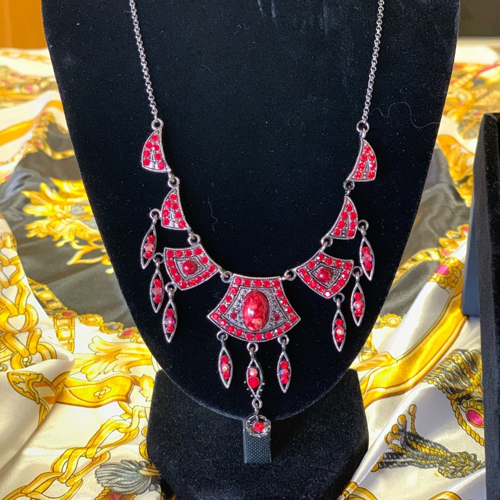 Red Stone Necklace